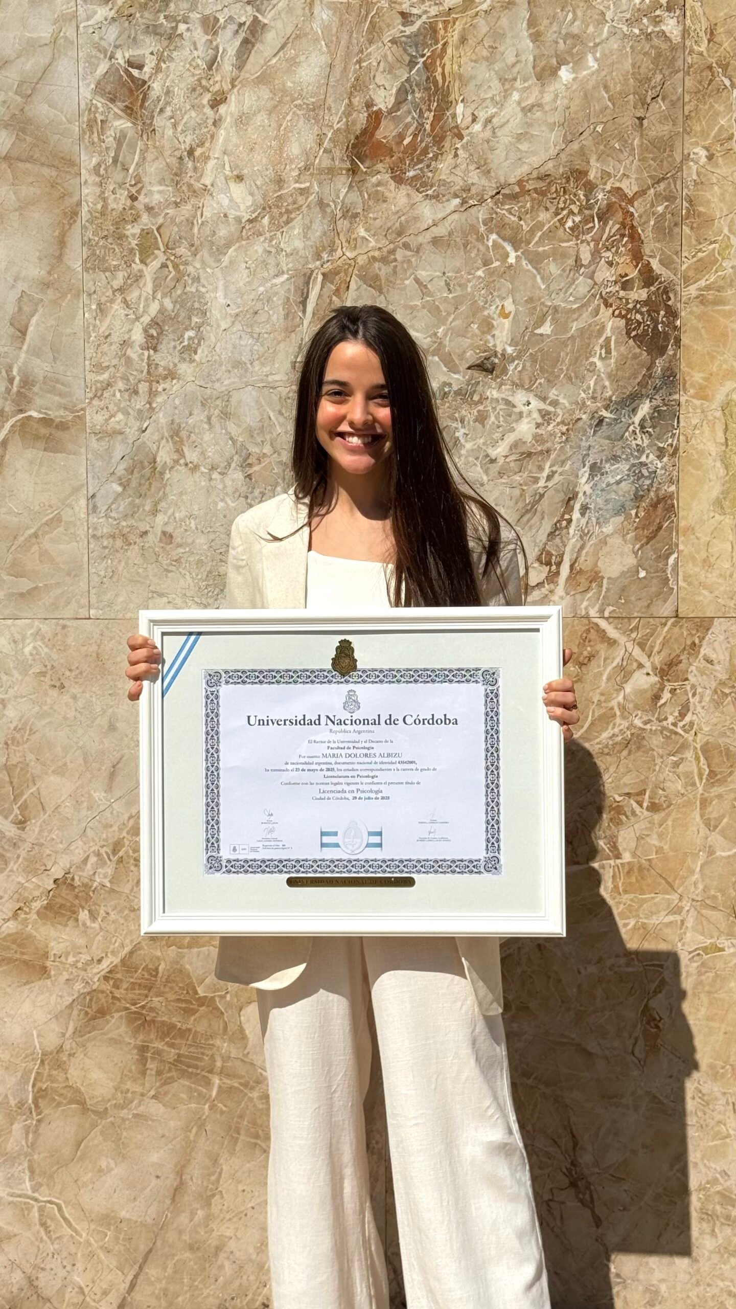 Lic. María Dolores Albizu